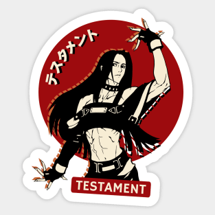 Testamoon Sticker